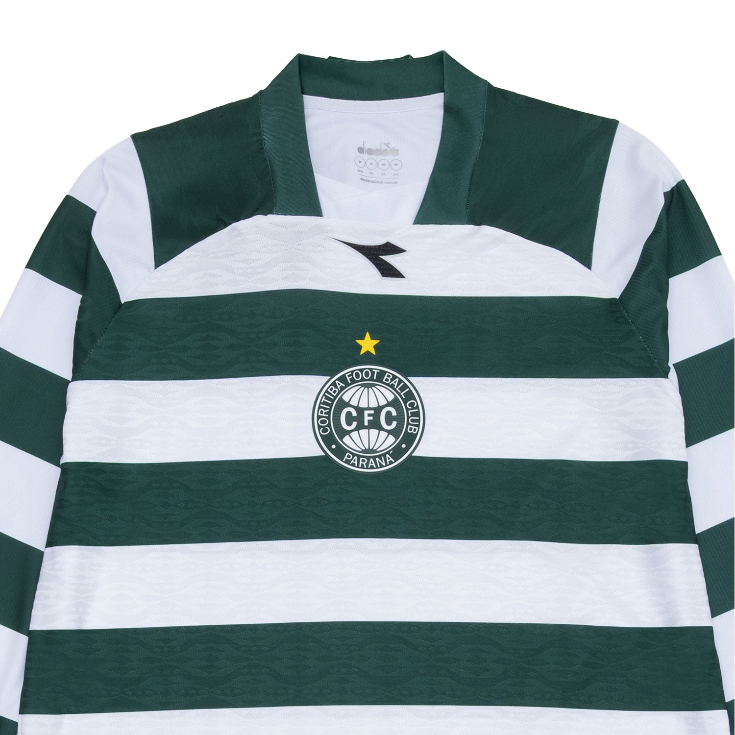 Camisa Coritiba Uniforme 03 Squadra Masculina Manga Longa 2025
