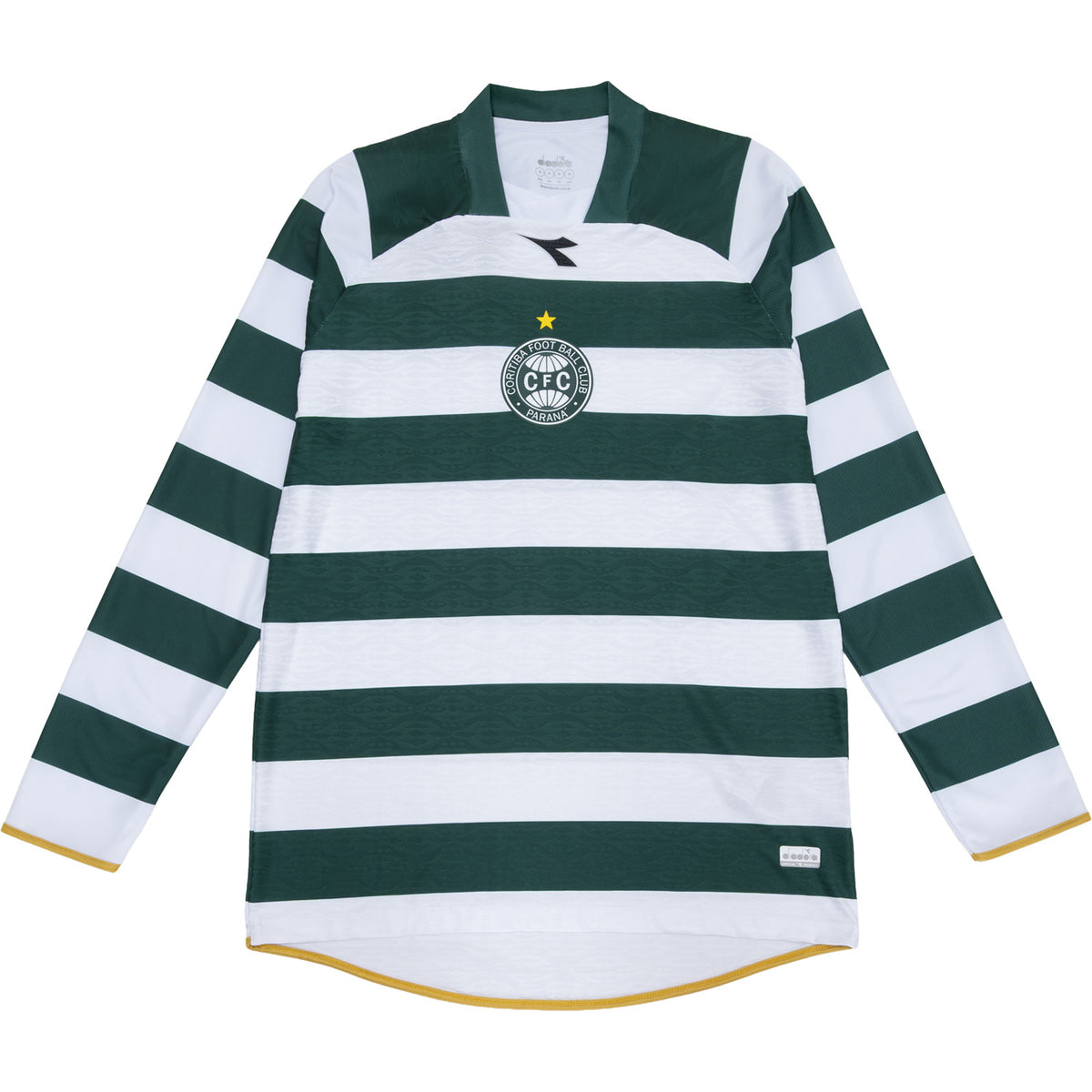 Camisa Coritiba Uniforme 03 Squadra Masculina Manga Longa 2025