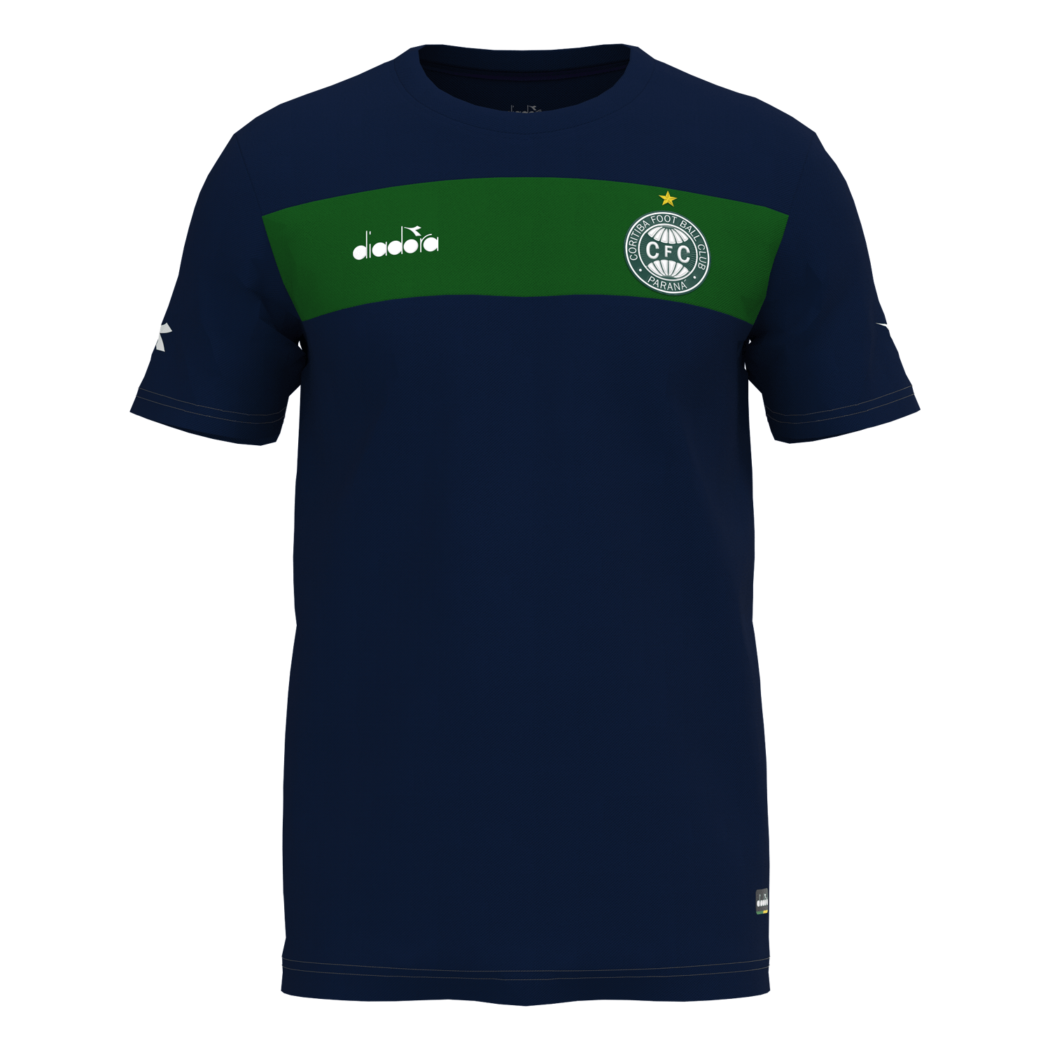 Camisa Coritiba Concentração Atleta Fan 2024 Masculina