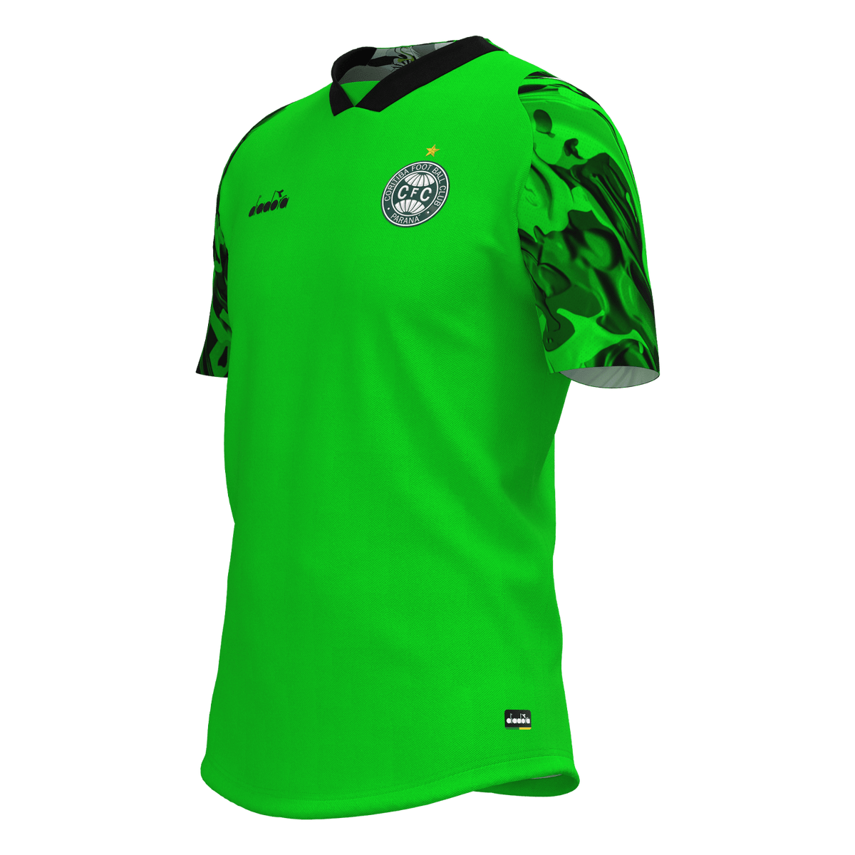 Camisa Coritiba Goleiro 02 Fan 2024 Masculina