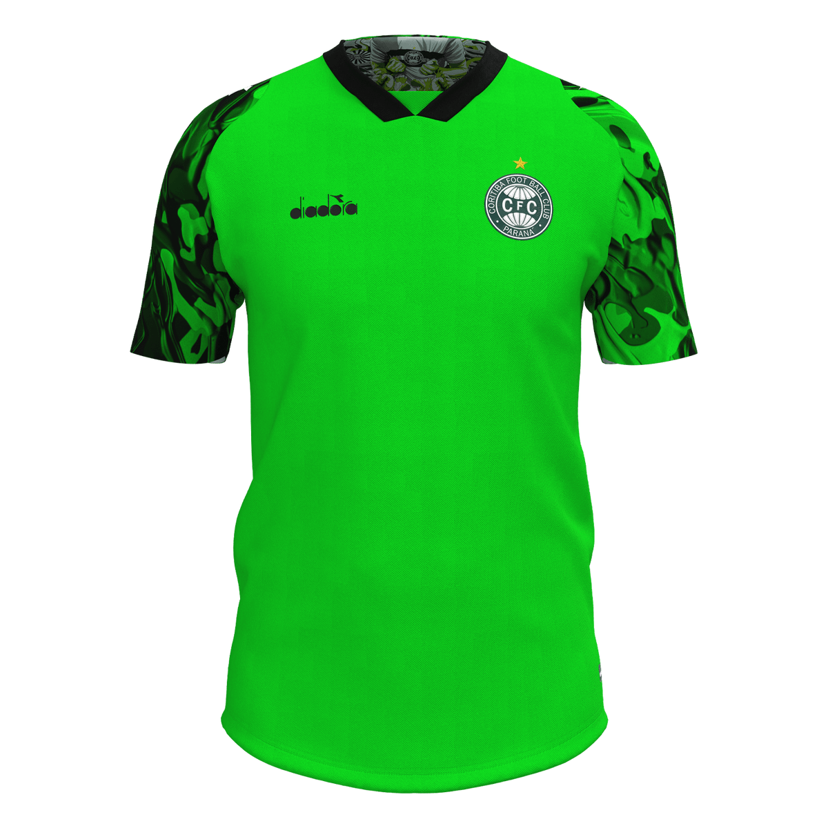 Camisa Coritiba Goleiro 02 Fan 2024 Masculina