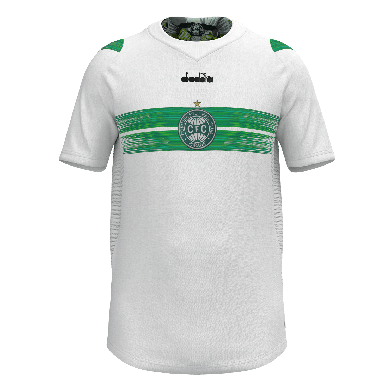 Camisa Coritiba Home Fan 2024 Tamanho Especial Masculina