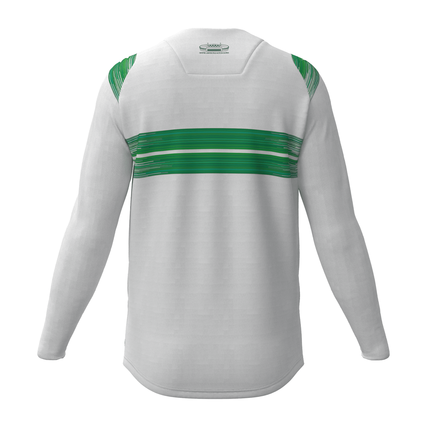 Camisa Coritiba Home Fan Manga Longa 2024 Masculina