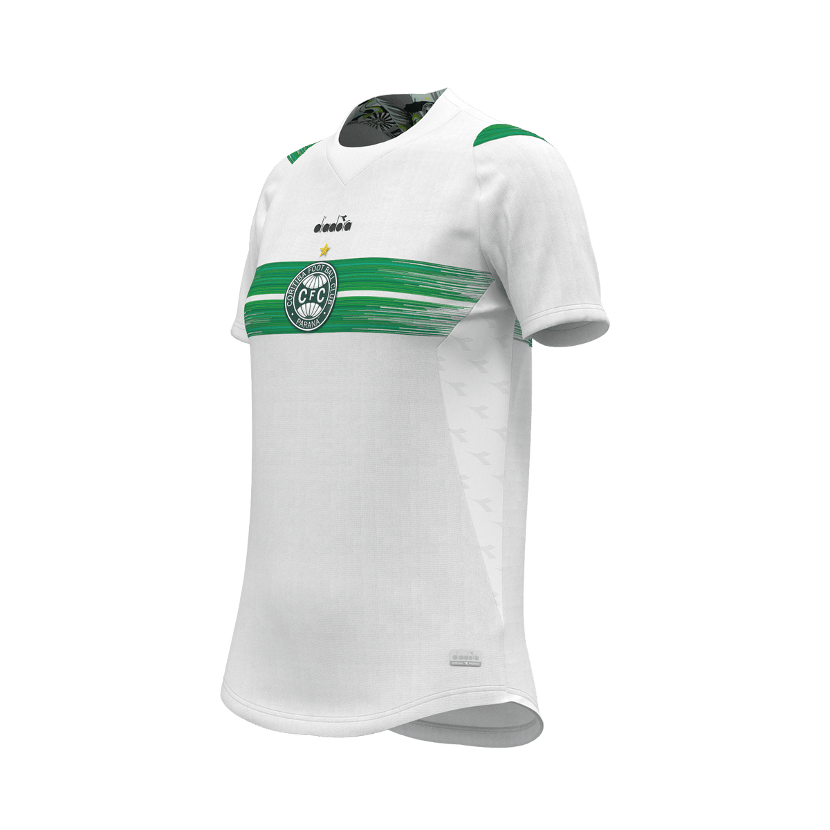 Camisa Coritiba Home Squadra 2024 Feminina
