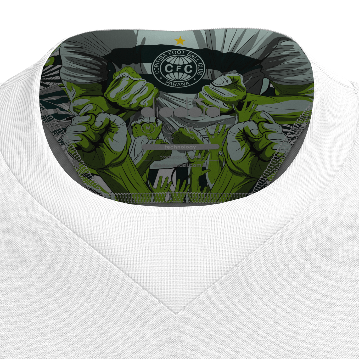 Camisa Coritiba Home Squadra 2024 Feminina