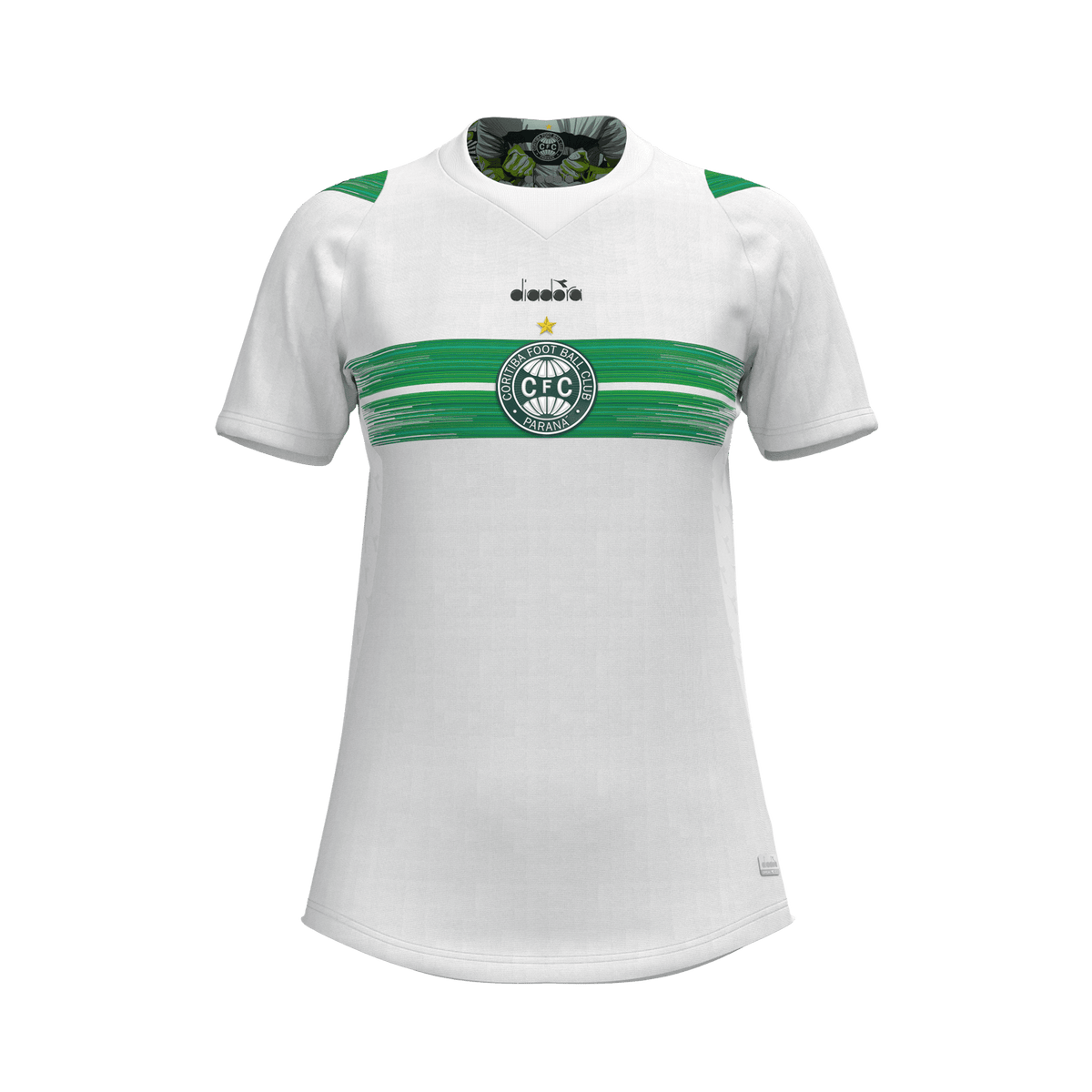 Camisa Coritiba Home Squadra 2024 Feminina