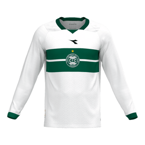 Camisa Coritiba Home Squadra 2025 Manga Longa Masculina