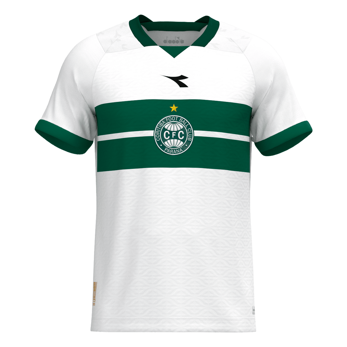 Camisa Coritiba Home Squadra 2025 Tamanho Especial Masculina