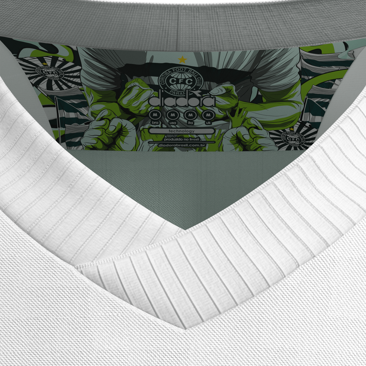 Camisa Coritiba Jogadeira Squadra 2024 Tamanho Especial Masculina
