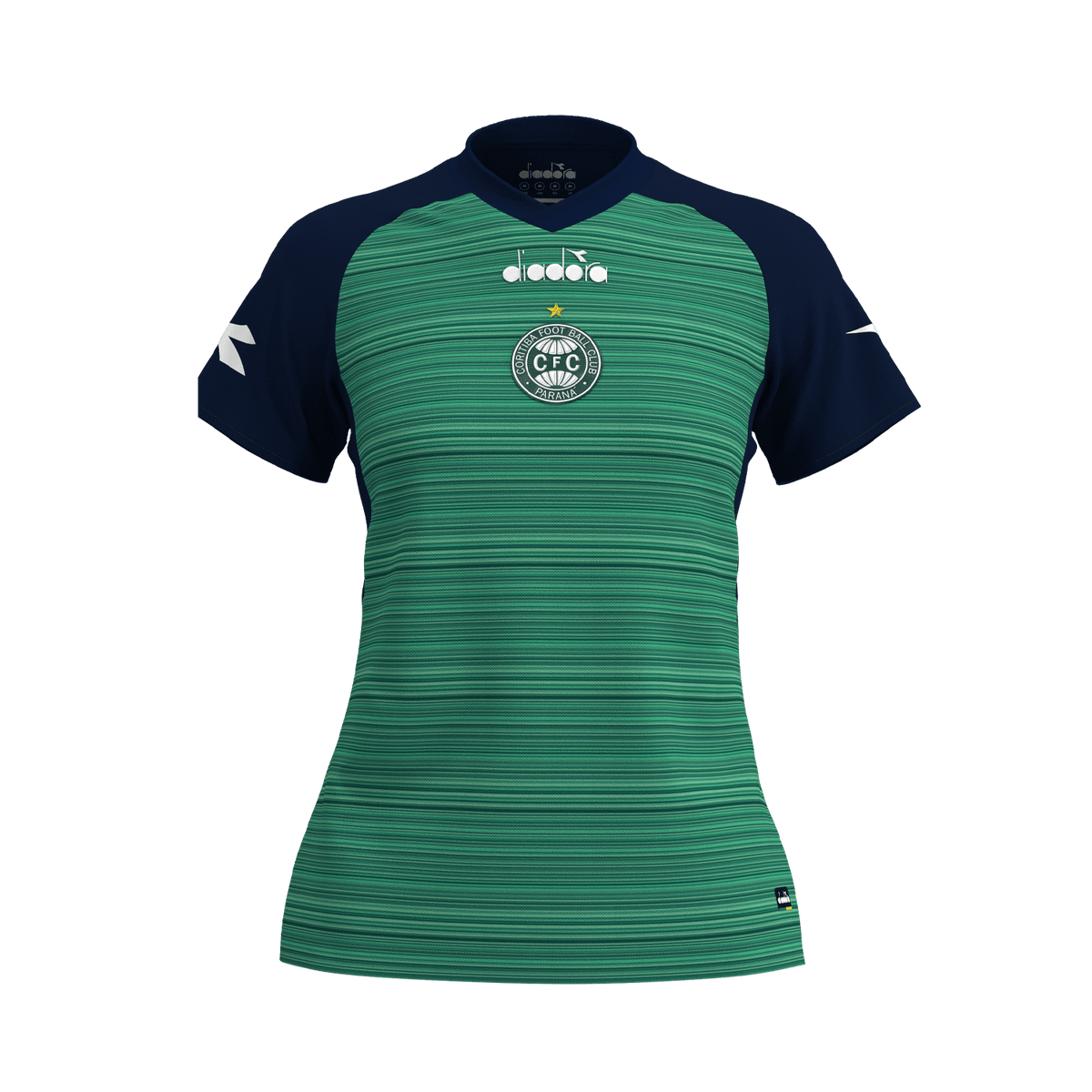 Camisa Coritiba Treino Jogador Fan 2024 Feminina