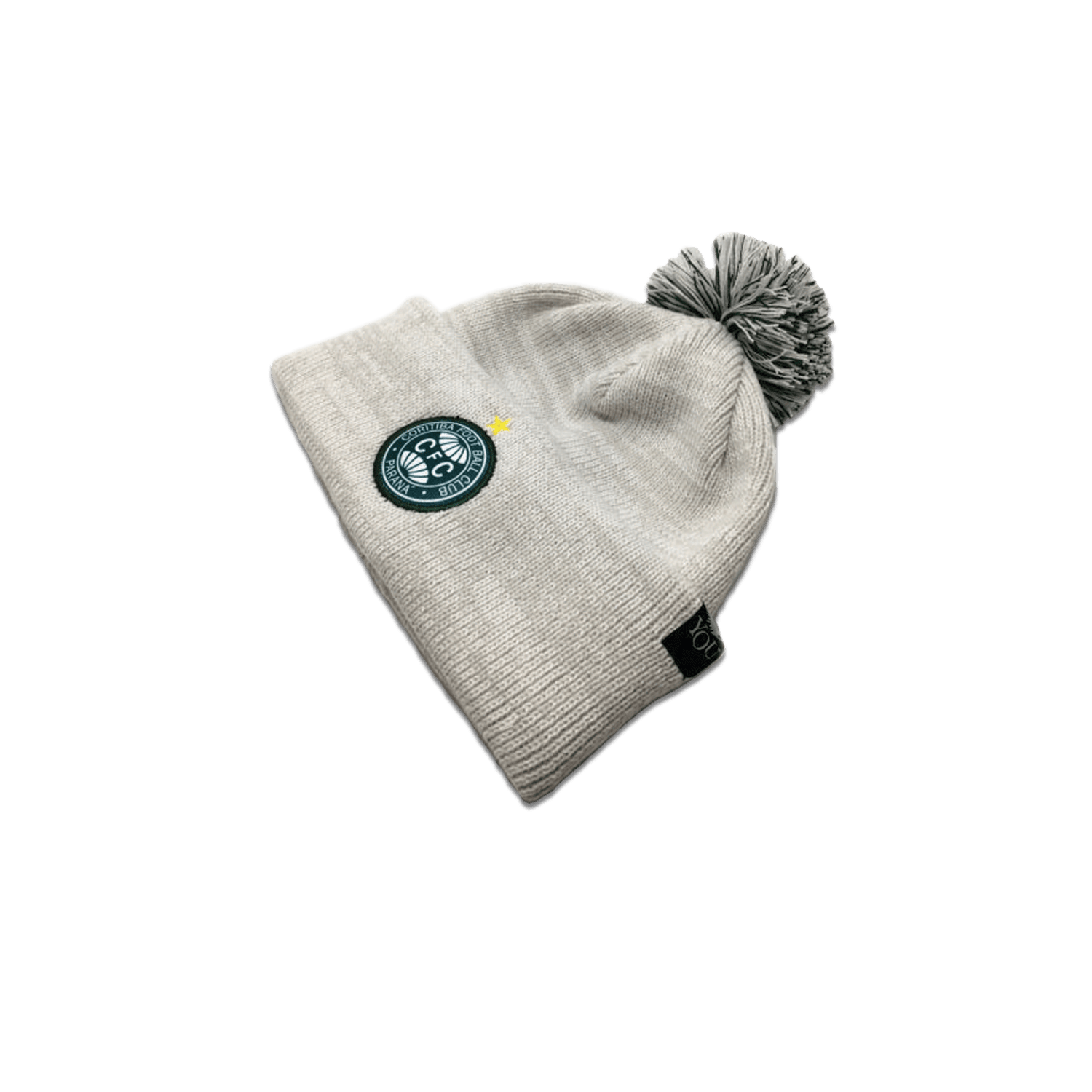 Gorro Coritiba Cinza Mescla Infantil