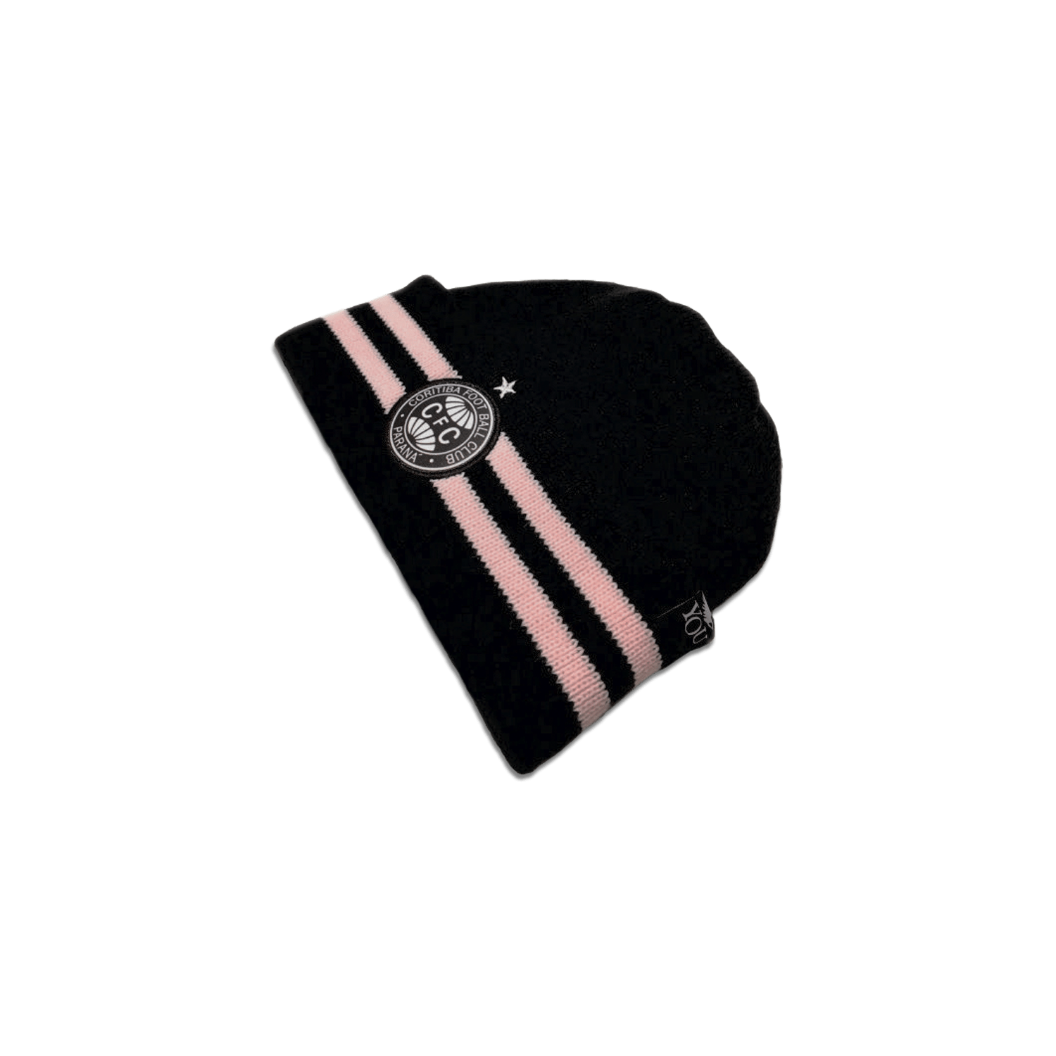 Gorro Coritiba P&B Rosa Adulto