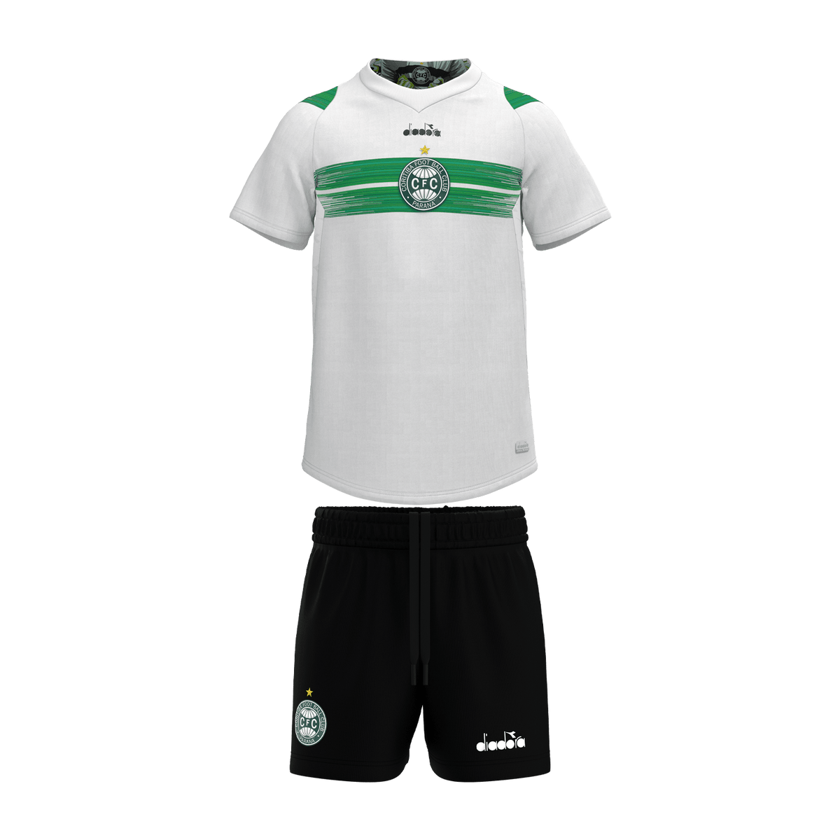 Kit Infantil Coritiba Home Squadra 2024