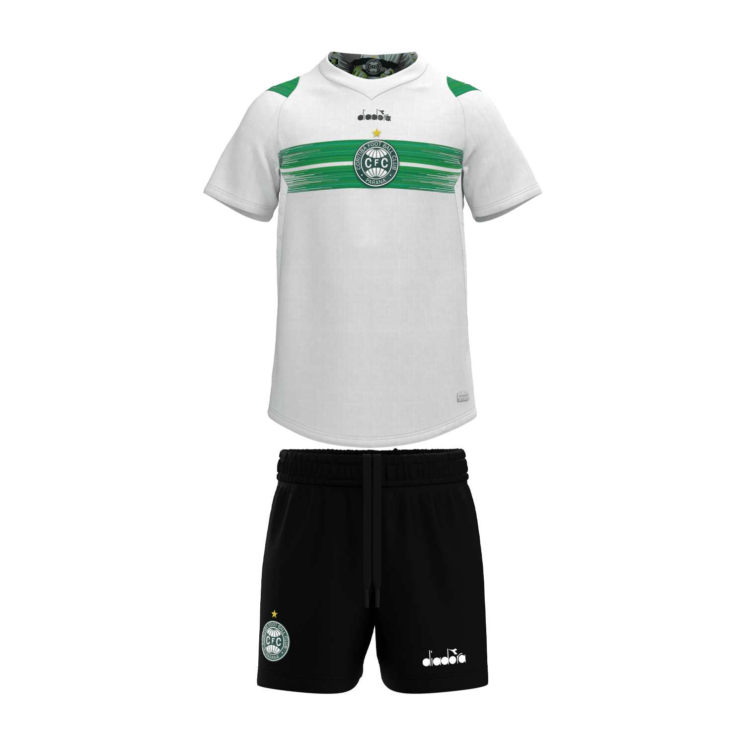 Kit Infantil Coritiba Home Squadra 2024