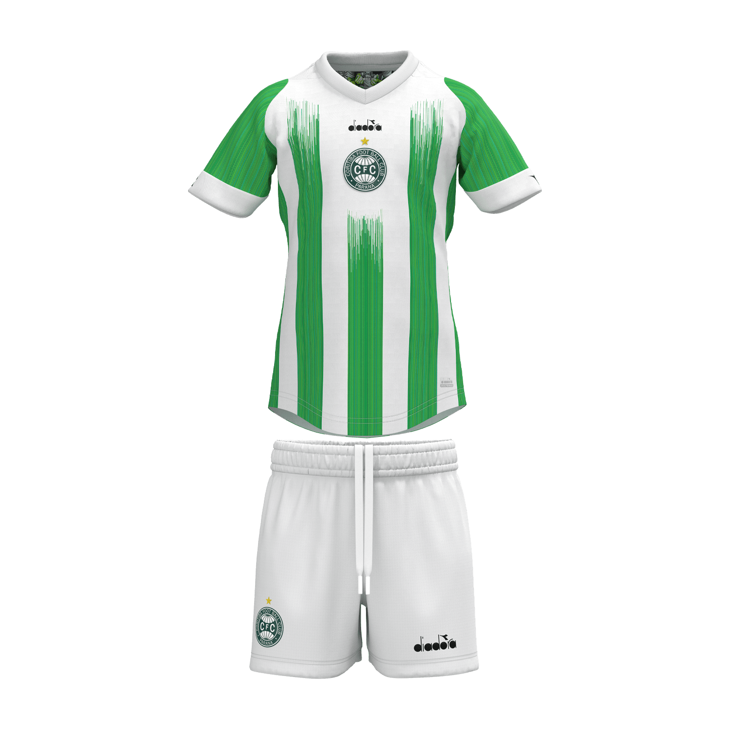 Kit Infantil Coritiba Jogadeira Squadra 2024