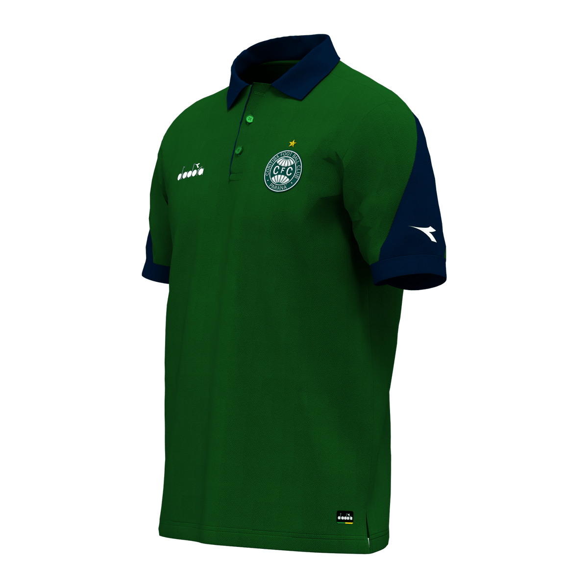 Polo Coritiba Viagem CT Fan 2024 Masculina